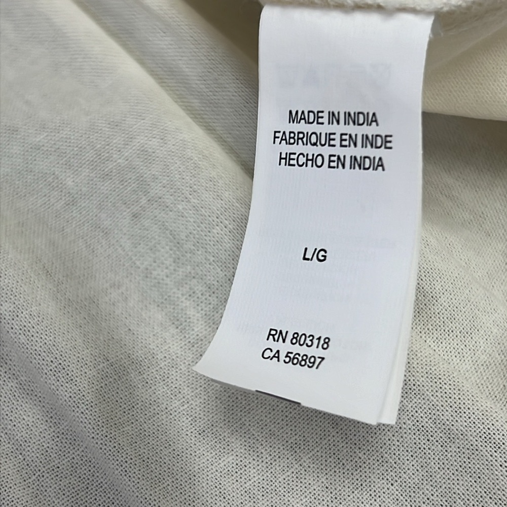 SOLD IN STORE Lucky Brand Embroidered Peasant Blouse Size Large - Picture 7 of 11